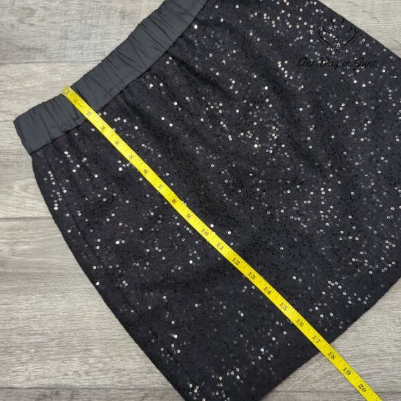Loft Comfort Waist Sequin Skirt Size XS - Picture 4 of 5